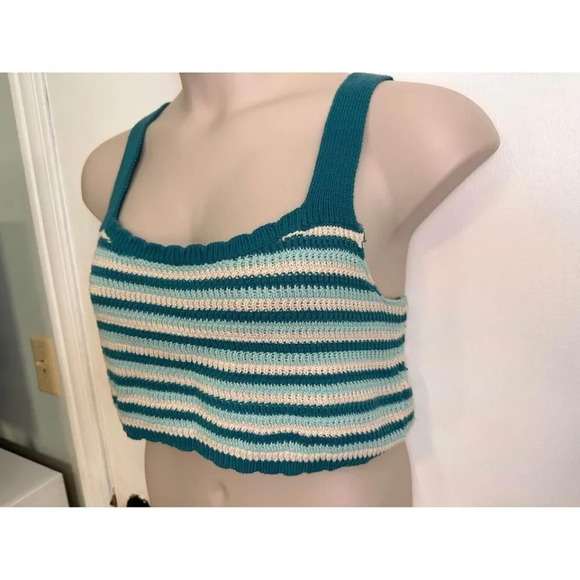 Wild Fable Ribbed Tank Top – XXL Y2K Basic, Soft Stretch, Coquette Core#0782 - Picture 3 of 5